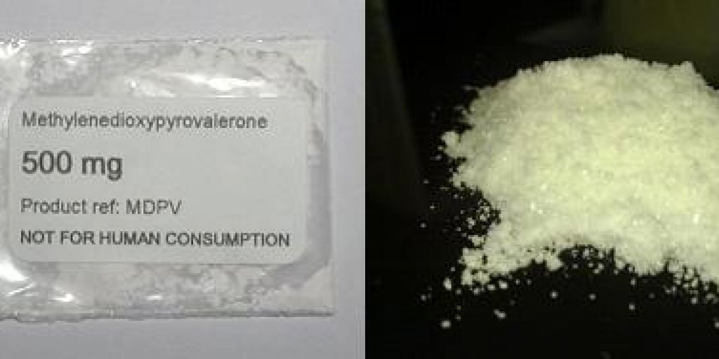 Ostke MDPV (metüleendioksüpürovalerooni) pulbrit